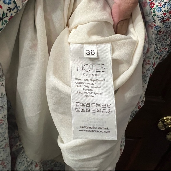 Notes du Nord Naya Flower Symphony Dress Size 36 - Picture 10 of 13